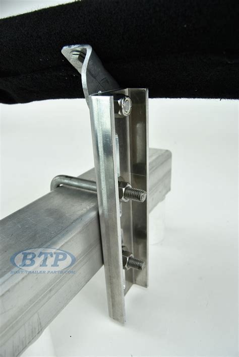 aluminum boat u bracket mounting to body|boat bunk brackets.